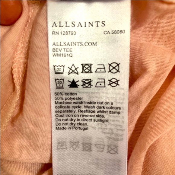 SOLD All Saints Bev T-Shirt - Picture 12 of 14